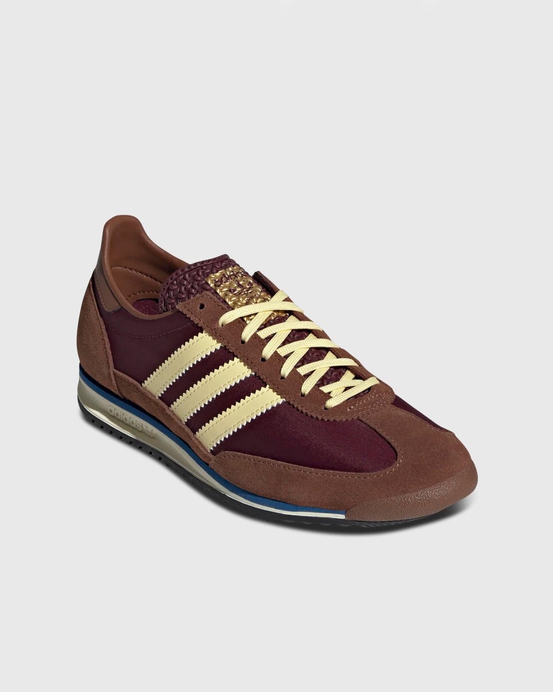 Adidas SL 72 OG W Maroon Almond Yellow Highsnobiety Shop